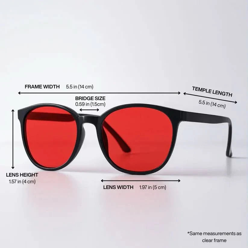 c glasses Flow® | Unisex Red Lens Blue Light Glasses