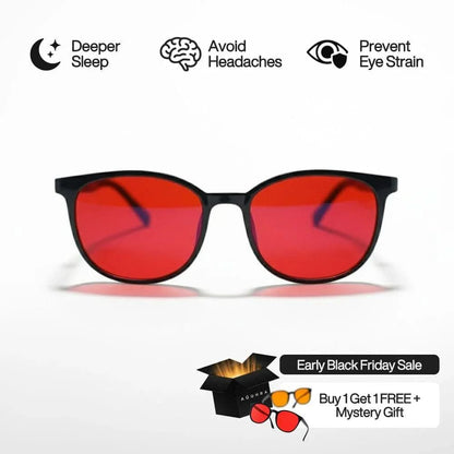 c glasses Flow® | Unisex Red Lens Blue Light Glasses